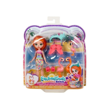 Enchantimals. Rodzina flamingów HRX85